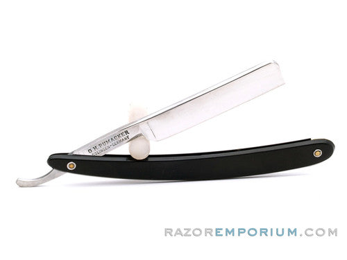 9/16"  G.H. Pumacker "Black Diamond" Straight Razor | Solingen, Germany