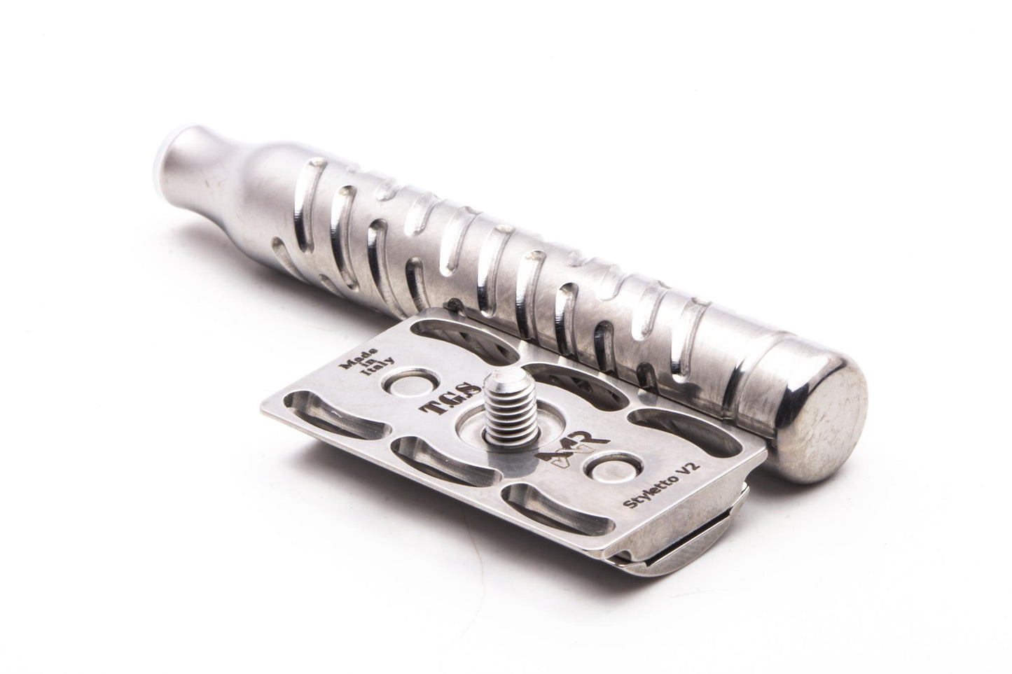 The Goodfellas' Smile | Styletto Version 2 Stainless Steel Double Edge Safety Razor