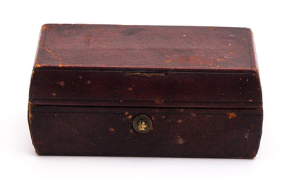 1908 Gillette Single Ring DE Safety Razor With Original Case | Rhodium Revamp