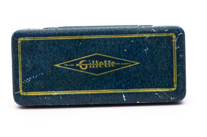 1936 Gillette NEW Long Comb Double Edge Safety Razor Set | Original Condition