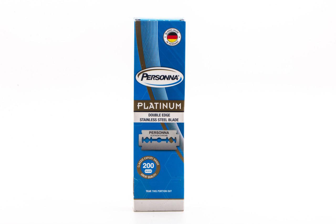 Personna Platinum Double Edge Stainless Steel Safety Razor Blades