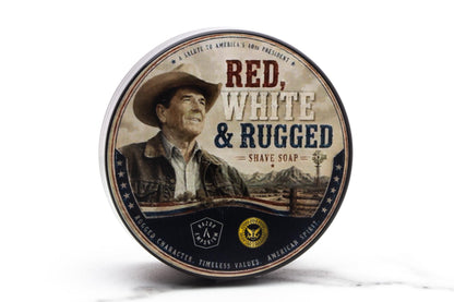 Strike Gold Shave | Red White & Rugged Shave Soap
