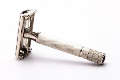 1953 Y2 Gillette Super Speed Double Edge Safety Razor | Factory Nickel Revamp