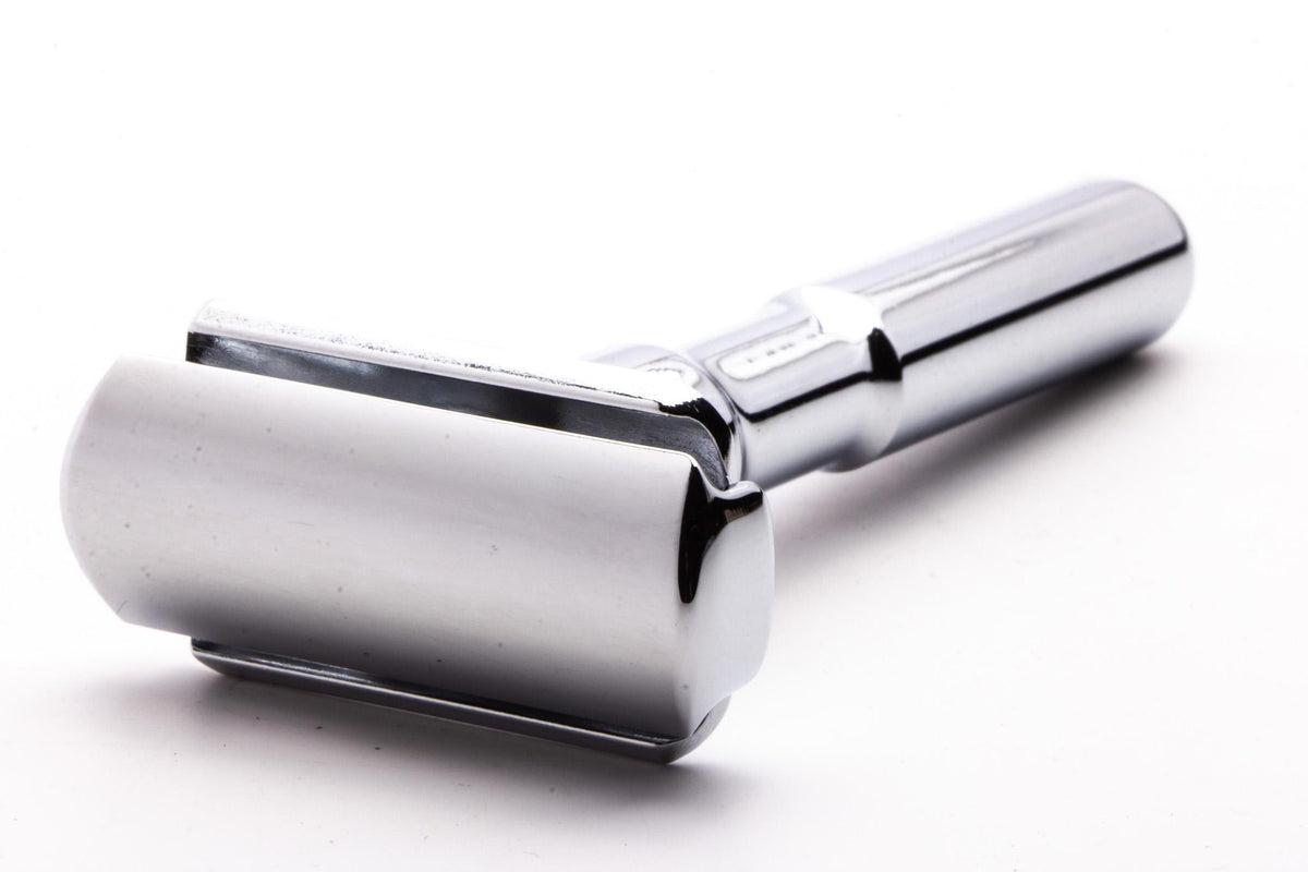 Snap'd Razor Merkur Futur Polished Adjustable DE Safety Razor with Snap Closure | P ...