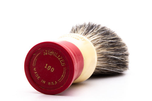 Ever-Ready 100 Vintage Steralized Badger Shave Brush