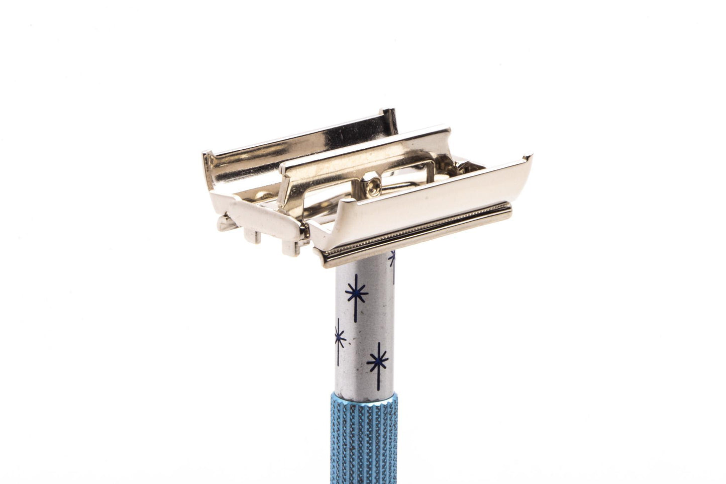 1970 P1 Gillette Lady Blue Star DE Safety Razor | Original Condition