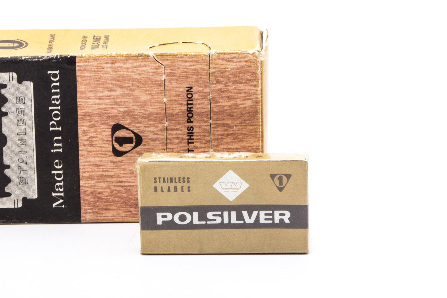 New Old Stock | Polsilver Stainless Steel Razor Blades