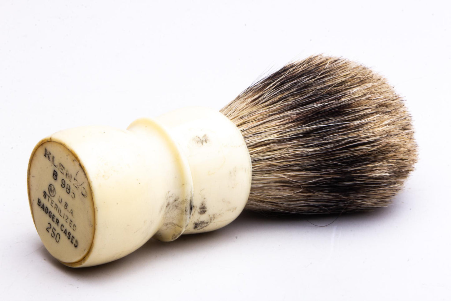 Klenzo B985 Vintage Restored Badger Shave Brush