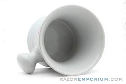 Barbershop Shaving Mug Shave Factory | White