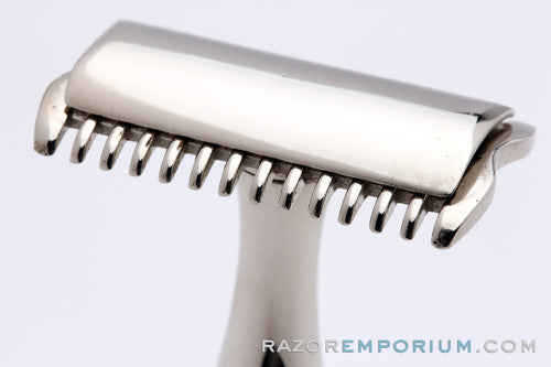 1930's Segal One Piece TTO Razor * Factory Nickel REVAMP