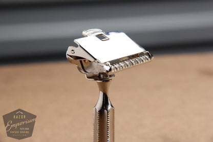 Star 1912 Style Single Edge (SE) Safety Razor * REVAMPED - Nickel