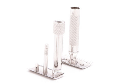 1906 Gillette Bulldog Old Style Double Edge Razor | Rhodium Revamp