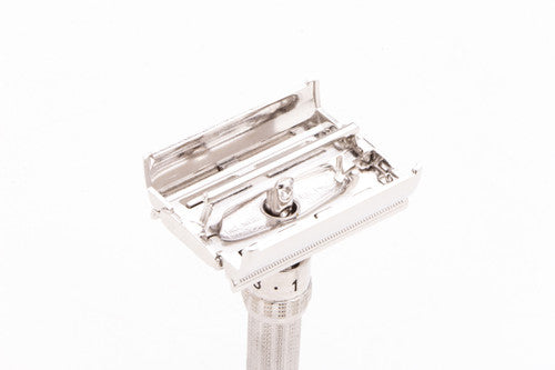 1966 L4 Gillette Slim TTO Adjustable Double Edge Safety Razor | Rhodium Revamp