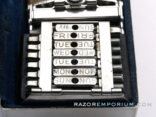 1920's Wilkinson Sword Co. Empire 7 Day Model Wedge Style Safety Razor