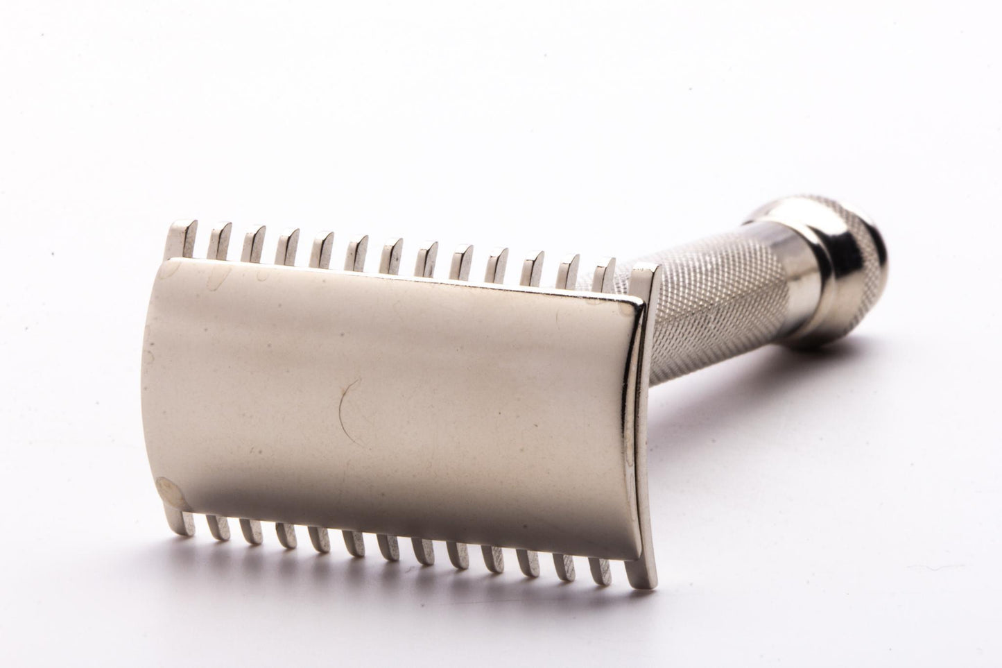 1918 Gillette Old Type Ball End Double Edge Safety Razor | Factory Nickel Revamp