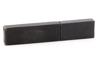 7/8" Filarmonica 14 Especial Jose Monserrat Pou Straight Razor With Black Scales