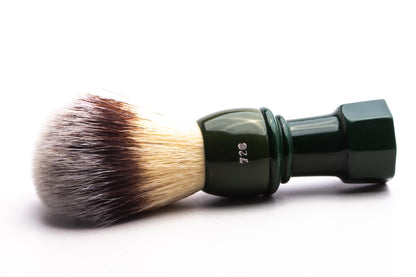 Vintage Restored | Ever-Ready Shave Brush With Hard Leather Grip
