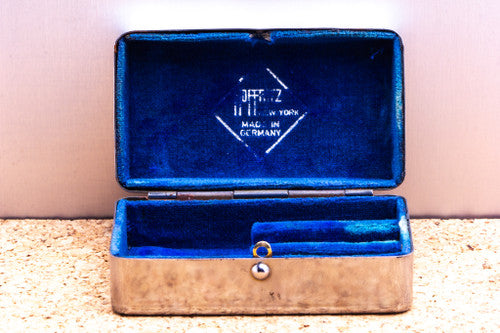 1960s Blue Hoffritz Safety Razor Box | Made In Germany – Razor Emporium