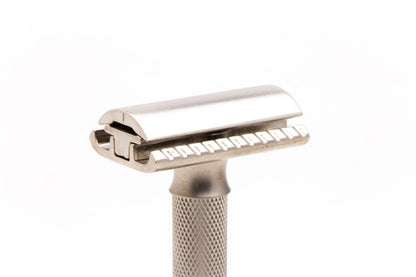 Variant Adjustable Parker Satin Chrome Double Edge Safety Razor | Pre-Owned