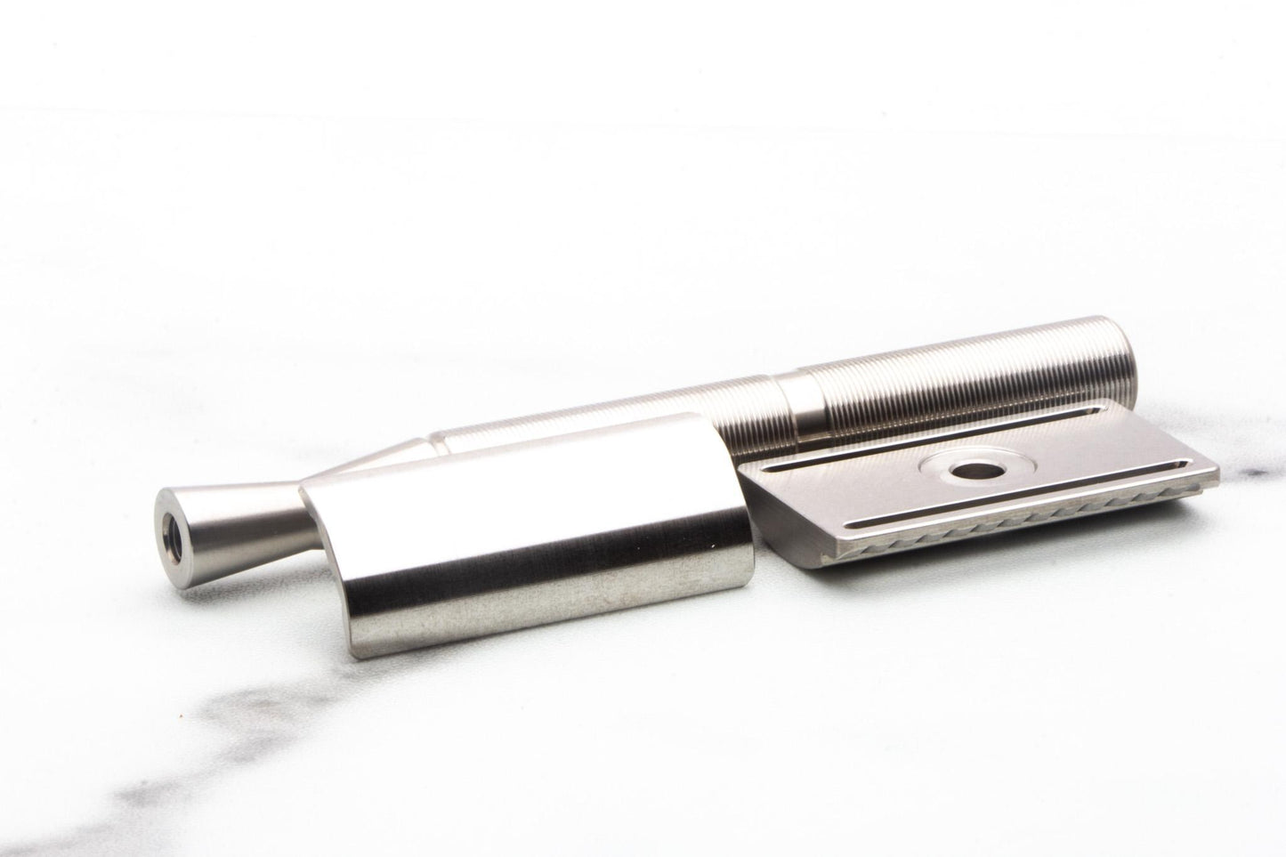 Greencult Razors | GC1.1 Stainless Steel Silver Double Edge Safety Razor