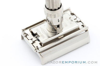 1965 Gillette K1 Slim Adjustable Double Edge Safety Razor