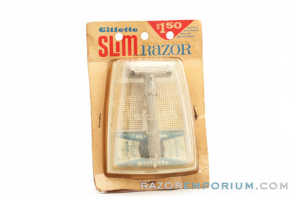 1960's Gillette Slim Adjustable Set New Old Stock