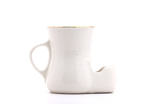 Vintage Scuttle Shaving Mug | Flags