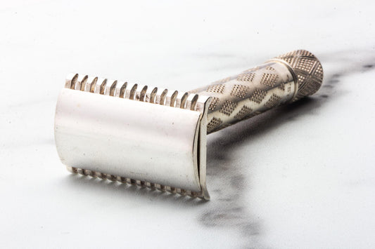 1922 Gillette New Improved Tuckaway Double Edge Safety Razor | Original Condition