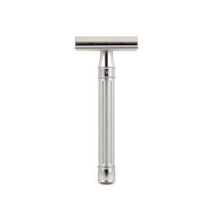 Edwin Jagger 3ONE6 Stainless Steel Safety Razor - Silver