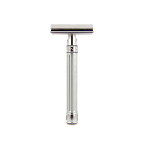 Edwin Jagger 3ONE6 Stainless Steel Safety Razor - Silver