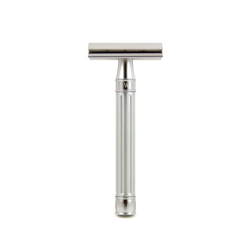 Edwin Jagger 3ONE6 Stainless Steel Safety Razor - Silver