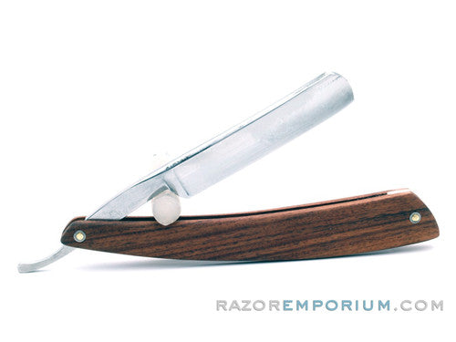 9/16" McLean, Black & Co. "Warranted" Straight Razor w/ Cocobello Wood | Boston, Mass.