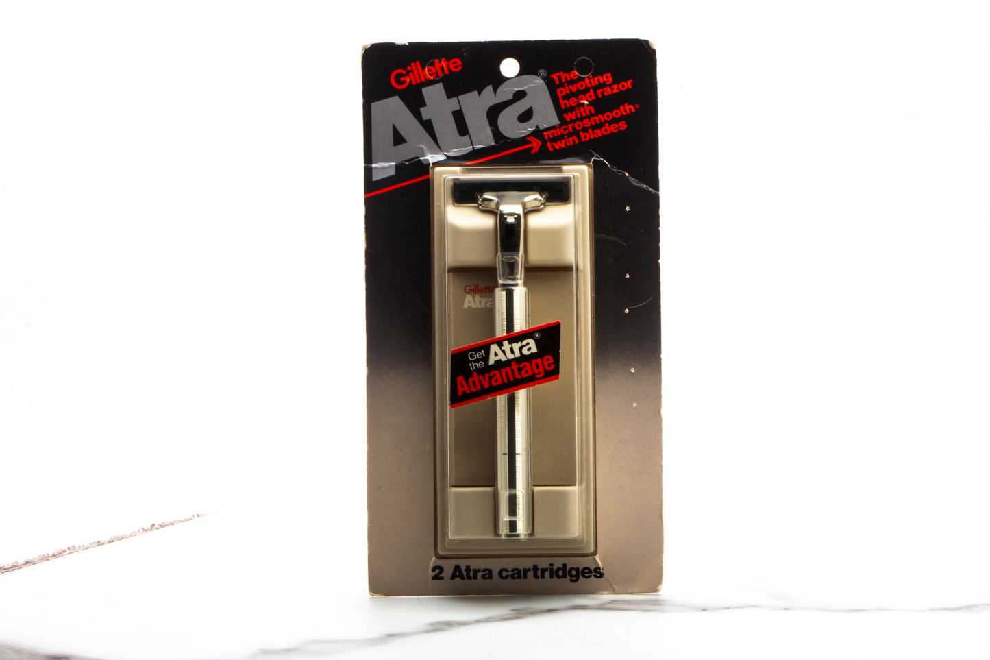 Gillette Atra Cartridge Razor with 2x Blades | New Old Stock