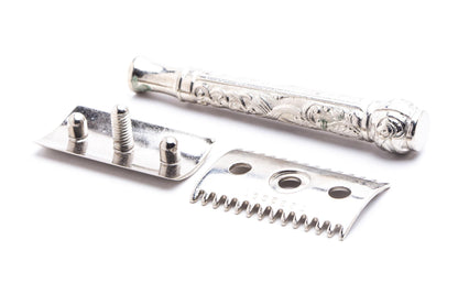 1908 Gillette ABC Pocket Edition Floral Handle | Original Condition