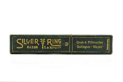 7/8" Grah & Plumacher 67 Silver Ring Straight Razor Hollow Ground | Solingen, Germany | Used