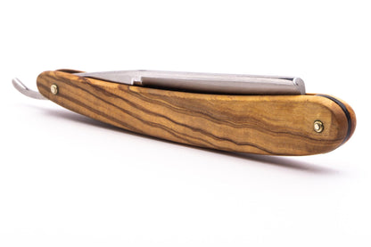 5/8" Dovo 'INOX' Olive Wood Straight Razor | Used
