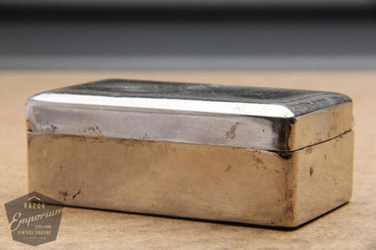 Gillette 1934 No. 88 Silver NEW Long Comb DE Safety Razor w/ Metal Case - Made in England