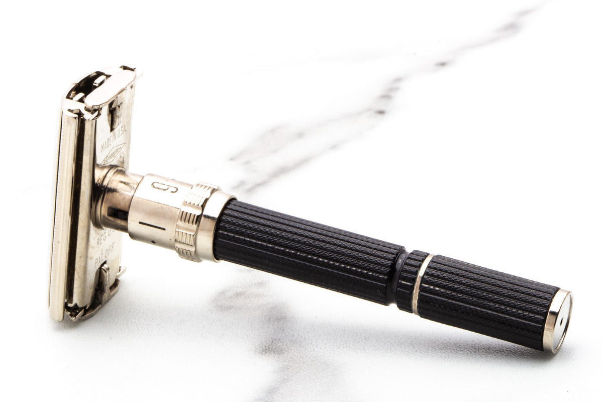 1969 O1 Gillette Super Adjustable 84 Safety Razor | Factory Nickel Revamp
