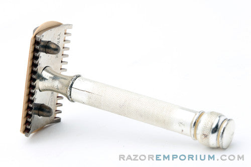 1910's Gillette Ball End Old Type DE Razor - Mint