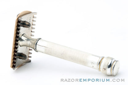 1910's Gillette Ball End Old Type DE Razor - Mint
