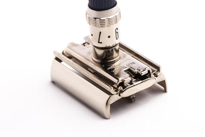 1973 T4 Gillette Super Adjustable 84mm Double Edge Safety Razor | Factory Nickel Revamp