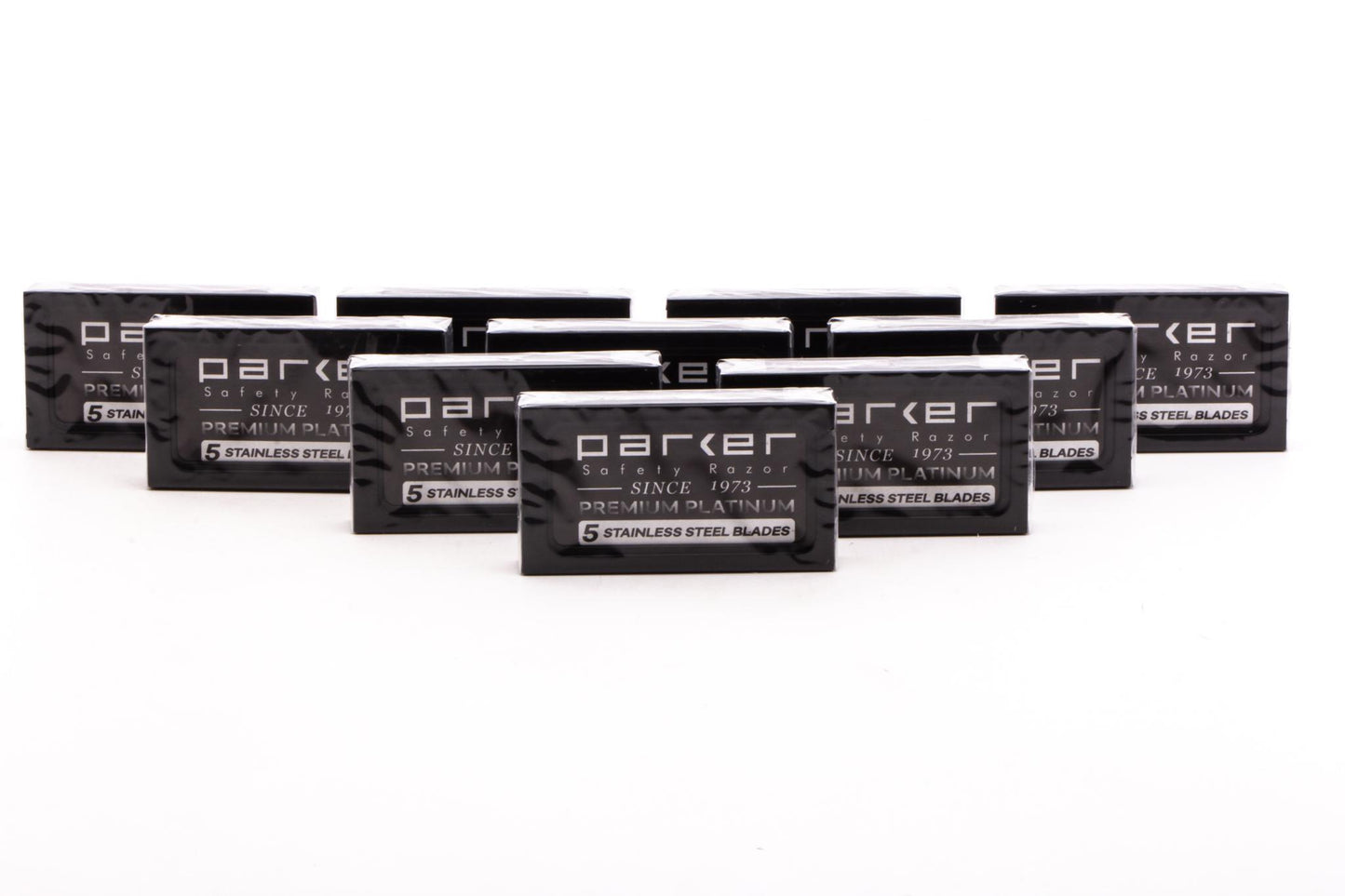 Parker Premium Platinum Stainless Steel Double Edge Razor Blades