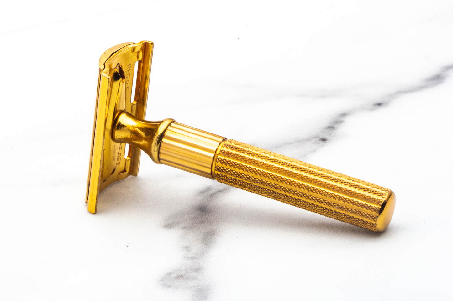 1946-53 Gillette Gold Fat Handle Tech in  Original Case | Original Condition