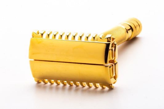 1930's Gillette Senator  Double Edge TTO Safety Razor | 24k Gold Revamp