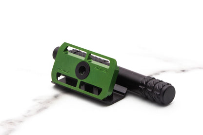 Ayslworth Razor | APEX-AL Double Edge Safety Razor -  Jet Black Gamer Green - Predator