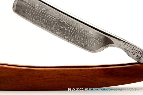 6/8" "Original Athlete" Acier Forge Straight Razor | France