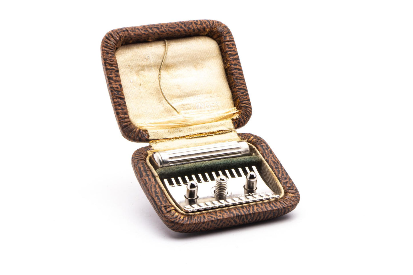 1910 Vintage Golf Travel Double Edge Safety Razor Set | Original Condition