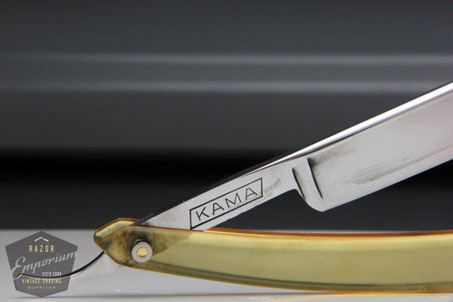 6/8" Kama #23 Koch & Schafer Half Hollow Olive Acrylic Scales | Solingen, Germany