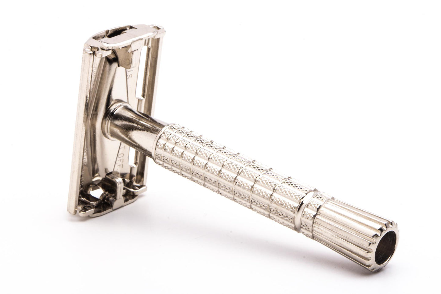 1963 I1 Gillette Flare Tip Super Speed Safety Razor | Factory Nickel Revamp