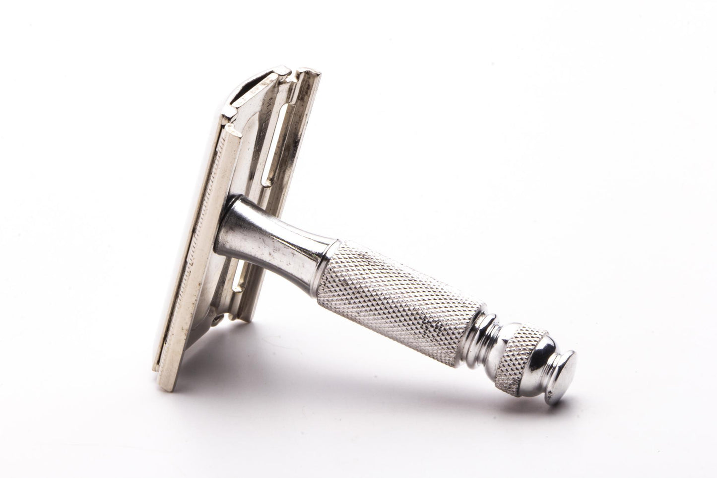 1967 M4 Gillette Ball End Travel Double Edge Safety Razor Set | Original Condition